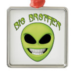 Alien Head Big Brother Ornaments