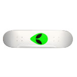 Alien Head Custom Skate Board