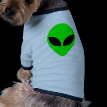 Alien Head pet clothing