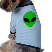 Alien Head Dog Tee Shirt