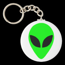 Alien Head keychains