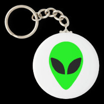 Alien Head keychains