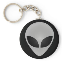 Alien Head Keychain