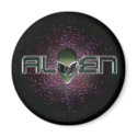 ALIEN Head logo Magnet