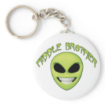 Alien Head Middle Brother Key Chains
