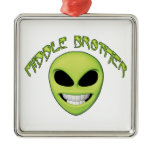 Alien Head Middle Brother Christmas Tree Ornaments