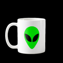 Alien Head mugs