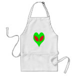Alien Heart Apron
