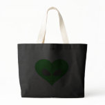 Alien Heart Face Bags