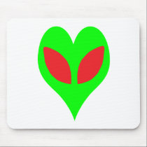 Alien Heart mousepads