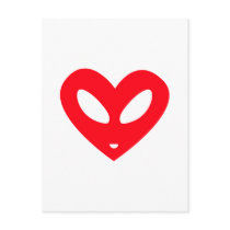 Alien Heart Post Cards