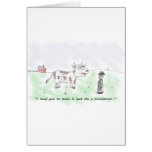 Alien Hit Man collection Greeting Cards