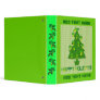 Alien Holiday Tree 3 Ring Binders