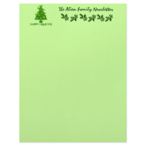 Alien Holiday Tree letterhead