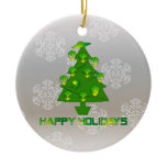 Alien Holiday Tree Christmas Tree Ornament