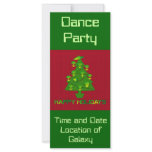 Alien Holiday Tree Customized Rack Card