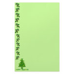 Alien Holiday Tree Personalized Stationery