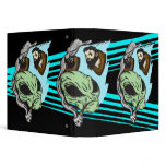 Alien Human Head Trophies binders