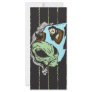 Alien Human Head Trophies Personalized Rack Card