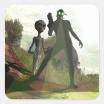 Alien Hunters Sticker