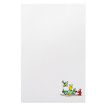 Alien Ice Cream Martian Personalized Stationery