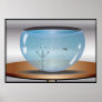 Alien in Fishbowl Print