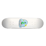 Alien in Flying Saucer Skate Decks