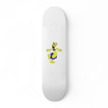 Alien in furry skirt skate decks