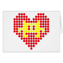 Alien in my Heart Greeting Card