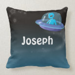 alien in ufo pillows