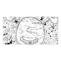 Alien Ink Stamp Custom Photo Card