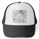 Alien Ink Stamp Mesh Hats