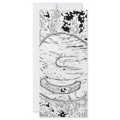 Alien Ink Stamp Rack Card Design by CreationsByRose