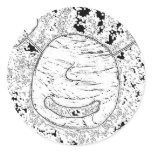 Alien Ink Stamp Sticker
