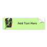 Alien Invades Your Home Bumper Sticker