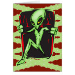 Alien Invades Your Home Cards