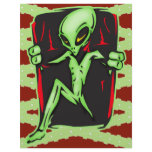 Alien Invades Your Home Flyer Design