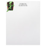 Alien Invades Your Home Customized Letterhead