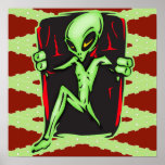 Alien Invades Your Home posters