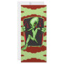 Alien Invades Your Home Rack Card Design