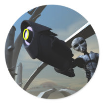 Alien Invasion 2850 Sticker