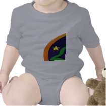 Alien Jack-O-Lantern 2-Sided Infant Creeper