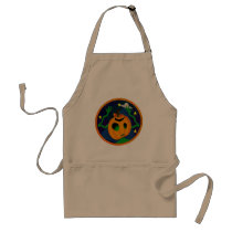 Alien Jack-O-Lantern Aprons