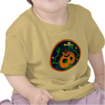 Alien Jack-O-Lantern Infant Creeper