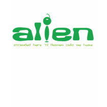 Alien Kids' Christian t-shirt (dark)