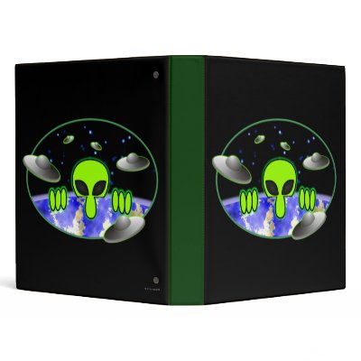 Alien Kilroy Avery Binder by kilroyworld