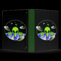 Alien Kilroy Avery Binder by kilroyworld Alien Kilroy Avery Binder