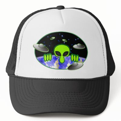 Alien Kilroy Hat by kilroyworld