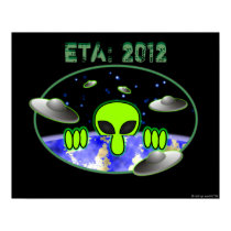 Alien Kilroy Invasion Poster posters