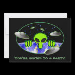 Alien Kilroy Invitations